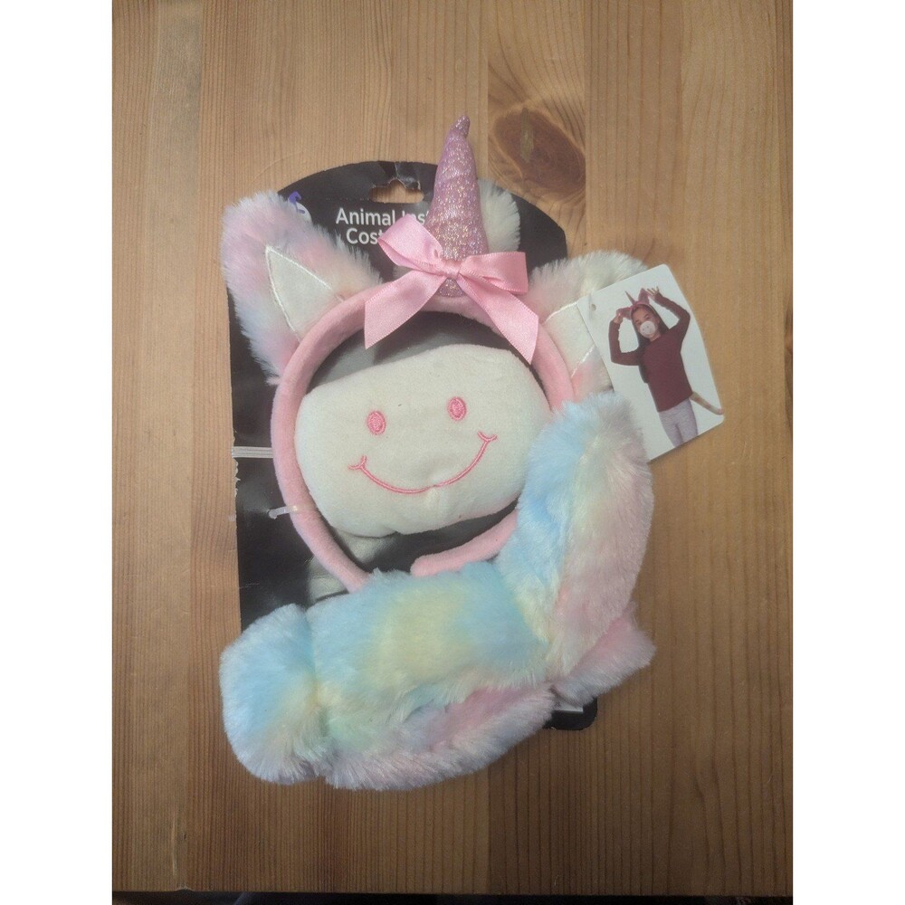 Unicorn Costume Headband, Mask and Tail Set